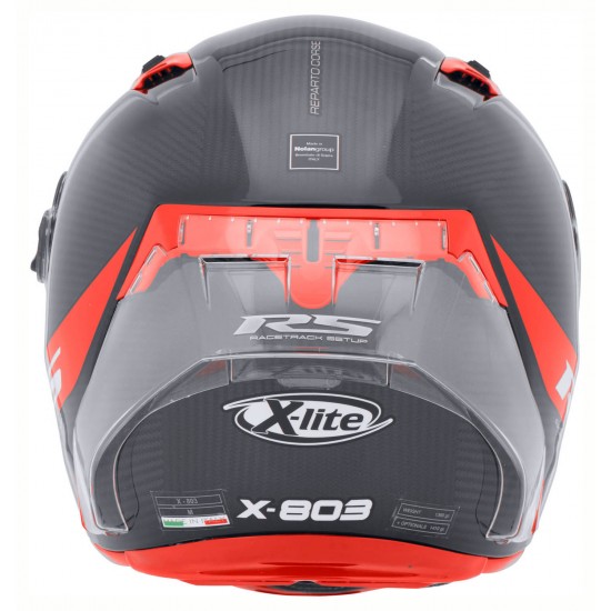 Cască moto X-Lite X-803RS [ULTRA CARBON] HOTLAP [013]